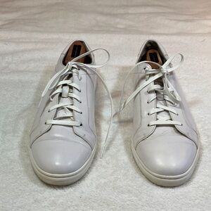 Kenneth Cole Leather Sneaker White
